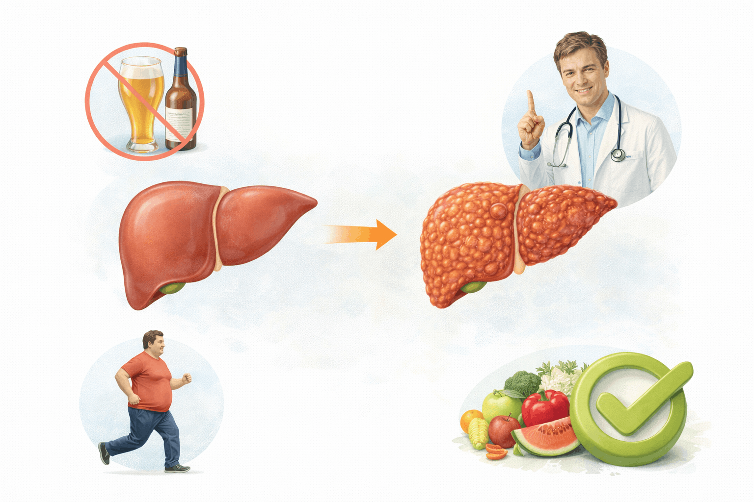 Qaraciyər sirrozundan qorunmaq üçün nə etmək lazımdır