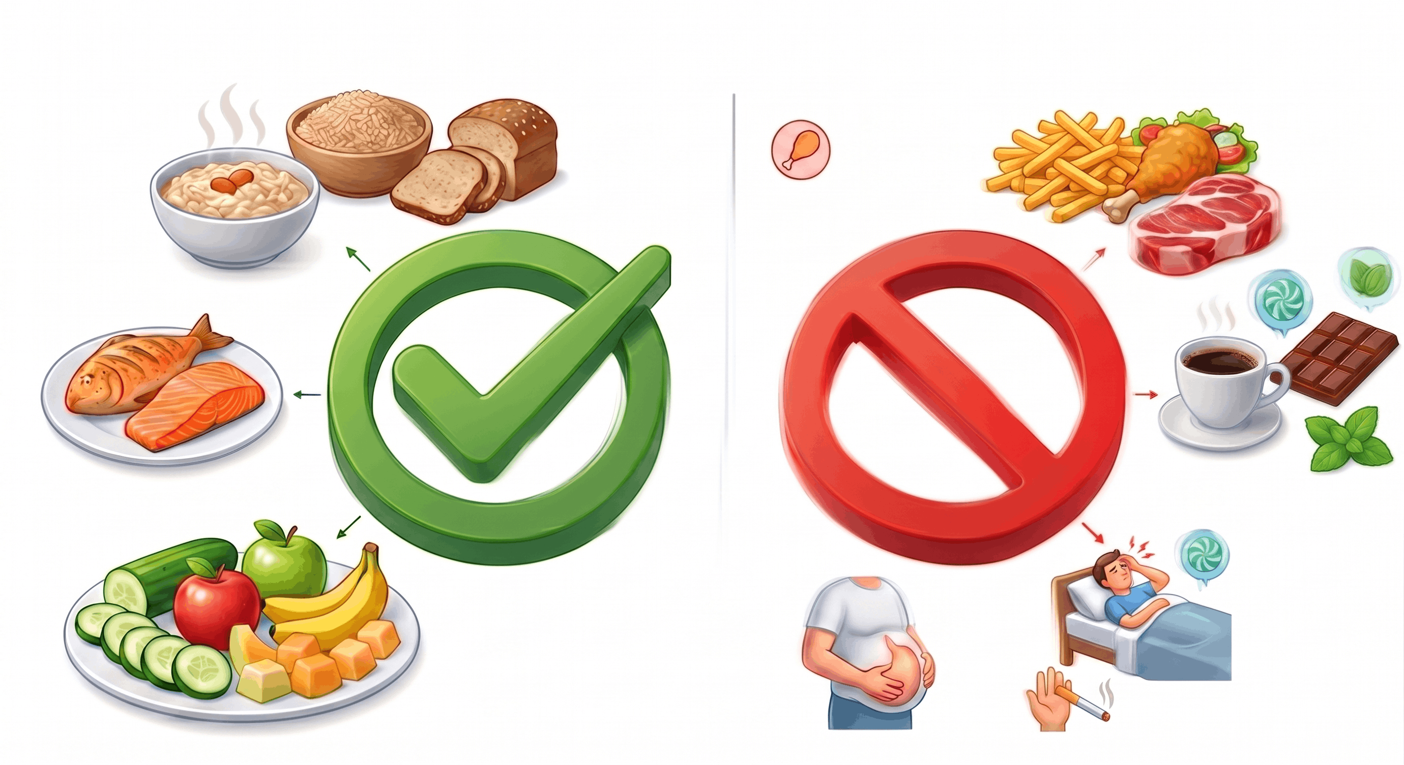 Qastroezofageal Reflüks xəstəliyinin müalicəsi və düzgün qidalanma